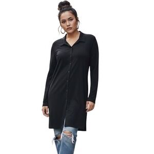 Vintage 90's/Y2K Chico's Womens Button Shirt Cardigan Minimalist Art to Wear 3